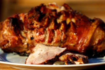 Grilované vepřové koleno