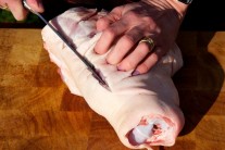 Recept na grilované vepřové koleno