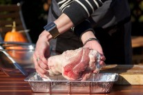 Recept na grilované vepřové koleno