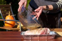 Recept na grilované vepřové koleno