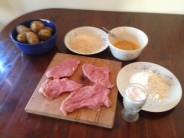 Recept na vepřový řízek s hranolky