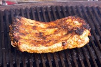 Recept na vepřová žebra s medovohořčičnou marinádou