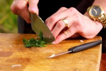 Recept na vepřový bok s estragonem a česnekovo-paprikovou omáčkou