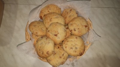 Škvarkové placky na grilu