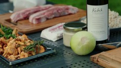 Recept na grilované vepřové s liškami