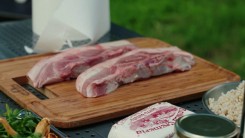 Recept na grilované vepřové s liškami