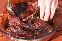 Recept na Rib eye steak v kávové marinádě