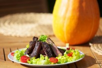 Recept na Rib eye steak v kávové marinádě