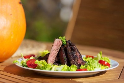 Rib eye steak v kávové marinádě