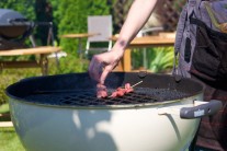 Recept na hovězí saté na grilu