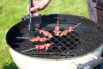 Recept na hovězí saté na grilu