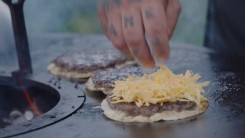 Tacos burgery na grilu