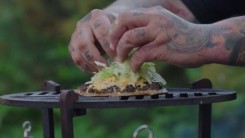 Tacos burgery na grilu