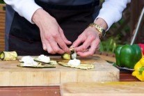 Recept na grilované závitky z cukety