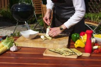 Recept na grilované závitky z cukety