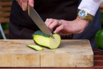 Recept na grilované závitky z cukety