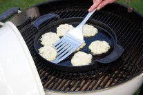 Recept na grilované placičky z cukety ala bramborák