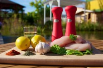 Recept na kuřecí prsa s citronem a oreganem