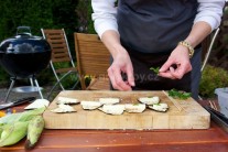 Recept na grilované lilkové závitky se sýrem