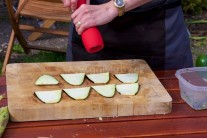 Recept na grilované lilkové závitky se sýrem