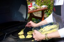Recept na kukuřičné placičky na grilu