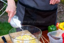 Recept na kukuřičné placičky na grilu
