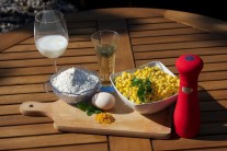 Recept na kukuřičné placičky na grilu