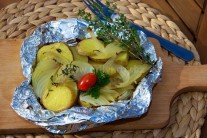 Recept na voňavé zapečené brambory