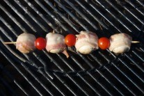 Recept na grilované žampiony