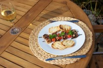 Recept na grilované žampiony