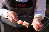 Recept na grilované žampiony