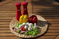 Recept na grilované žampiony