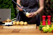 Recept na brambory pečené v kouři