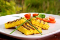 Recept na grilovanou polentu