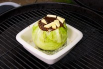 Recept na grilované zelí se slaninou