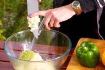 Recept na grilované papriky s kuskusem