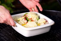 Recept na grilované papriky s kuskusem