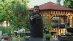 Bramboráky s omáčkou z olomouckých syrečků