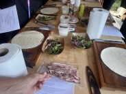 Alsaský koláč s crème fraîche a chřestem