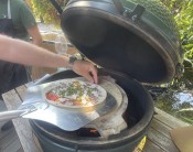 Alsaský koláč s crème fraîche a chřestem