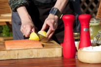 Recept na uzeného lososa na grilu