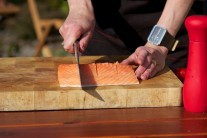 Recept na uzeného lososa na grilu