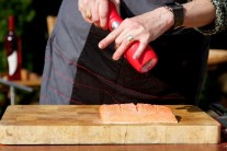 Recept na uzeného lososa na grilu