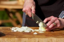 Recept na grilovaného lososa se špenátem