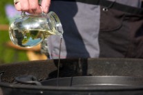 Recept na grilovaného lososa se špenátem