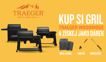 Peletov&eacute; grily Traeger