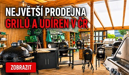 Největ&scaron;&iacute; prodejna grilů a ud&iacute;ren