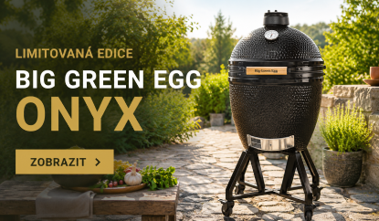 Limitovan&aacute; edice Big Green Egg Onyx